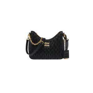 Matelasse nappa leather top-handle bag