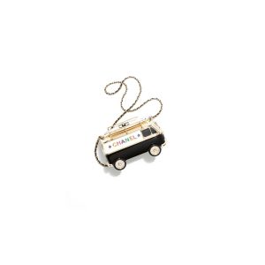Ch*el mini flap with top handle
