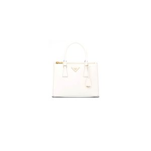small Pra*a symbole jacquard fabric handbag