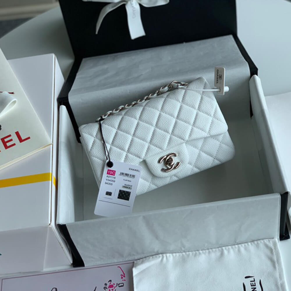 Ch*el mini flap bag