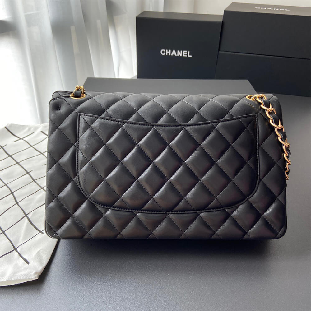 Ch*el classic double flap jumbo