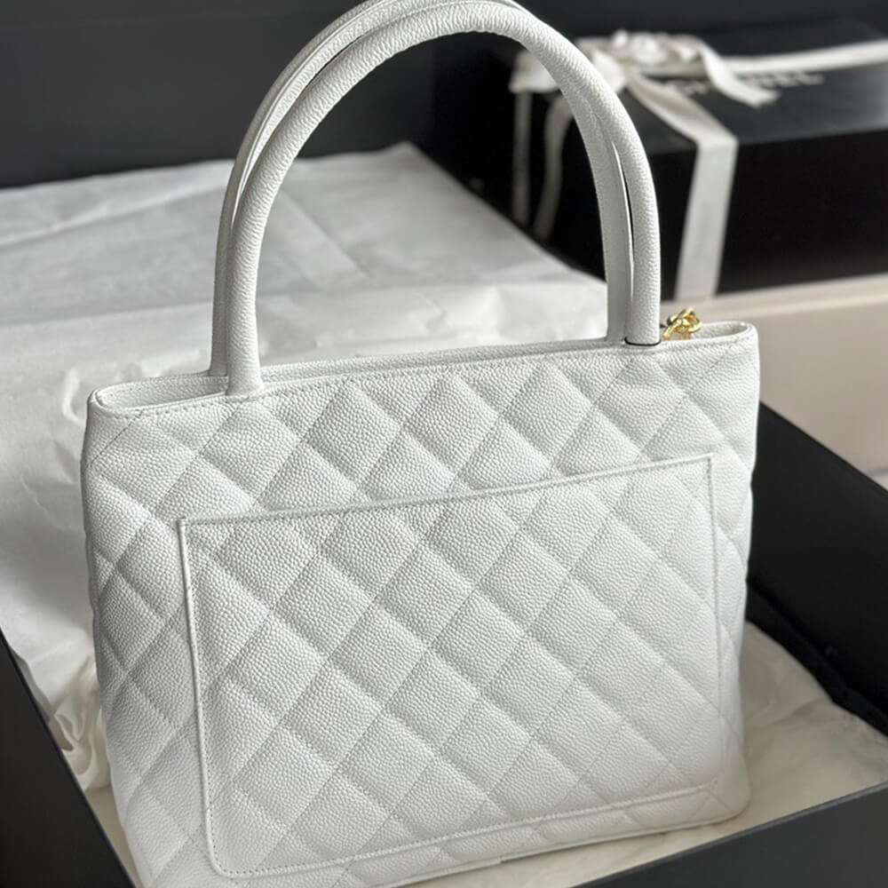 Ch*el medallion tote bag