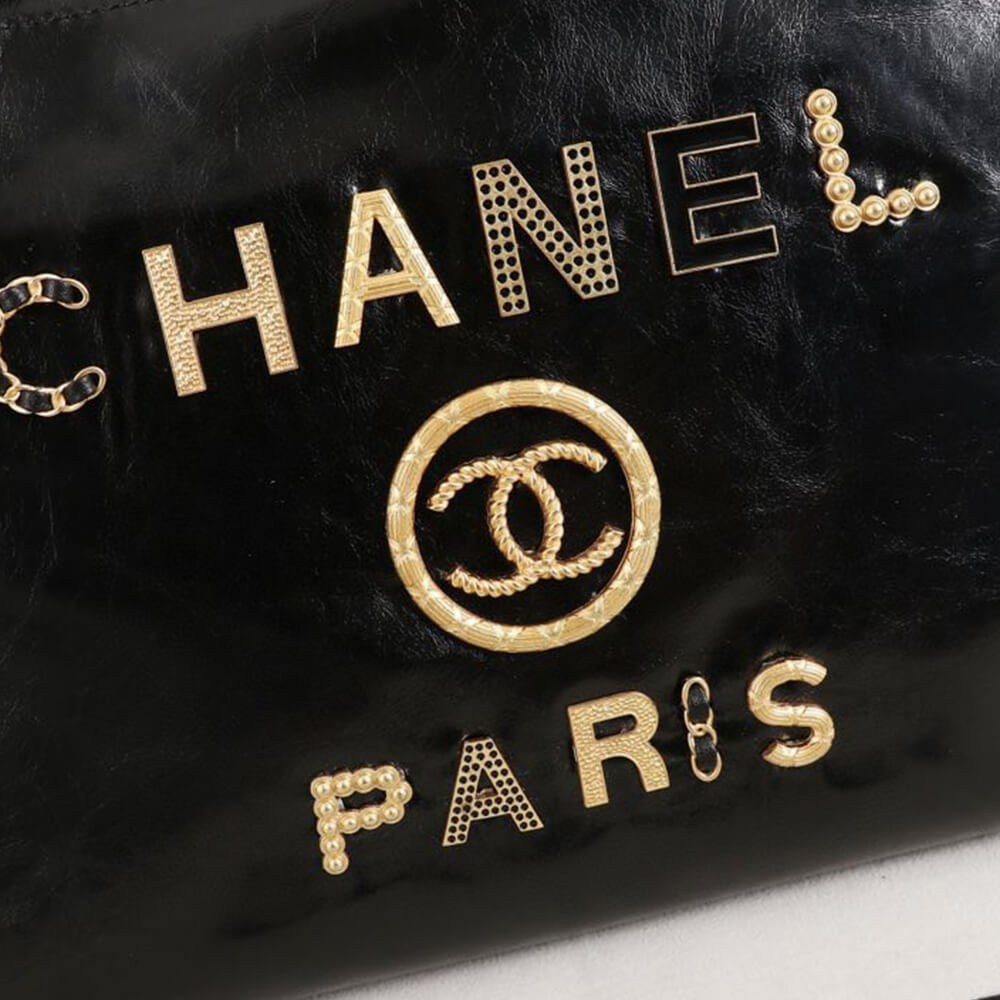 Ch*el large deauville tote