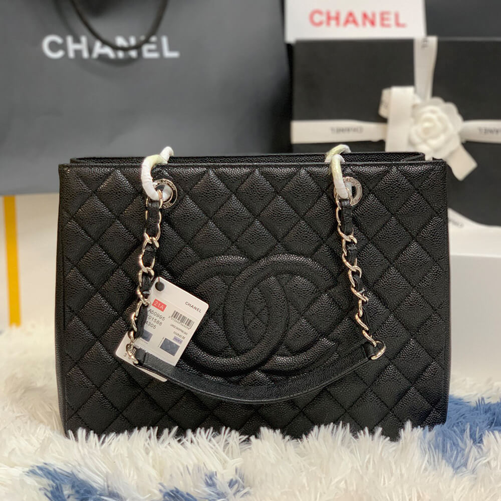 Ch*el grand shopping tote