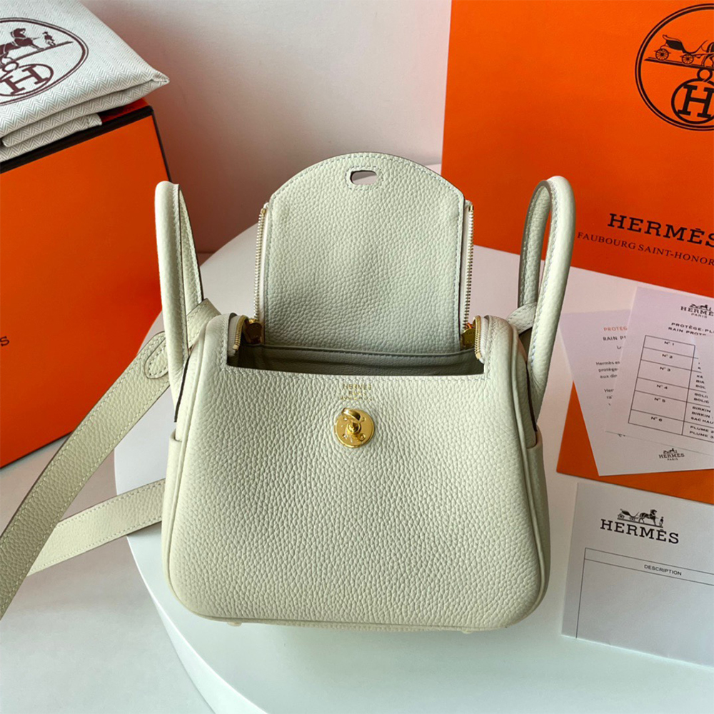H**mes lindy mini bag