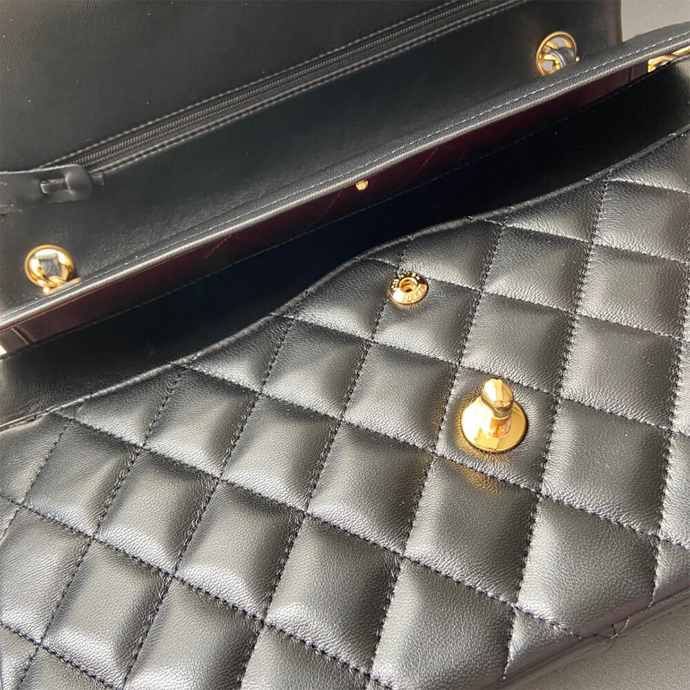 Ch*el classic double flap jumbo